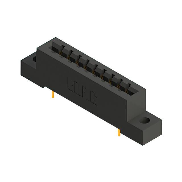387-018-521-204 CONN EDGE DUAL FMALE 18POS 0.156