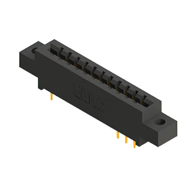 387-022-521-804 CONN EDGE DUAL FMALE 22POS 0.156