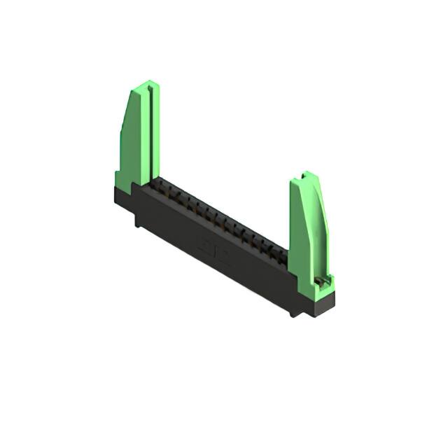 387-016-544-678 CONN EDGE SGL FMALE 16POS 0.156