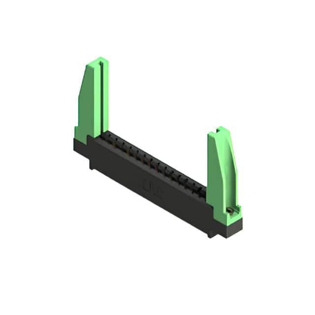 387-016-523-678 CONN EDGE SGL FMALE 16POS 0.156