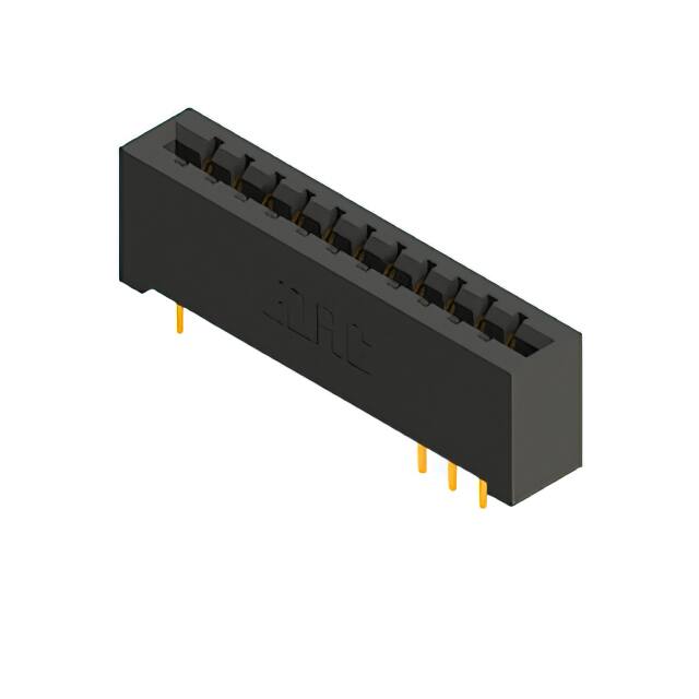 387-022-523-201 CONN EDGE DUAL FMALE 22POS 0.156