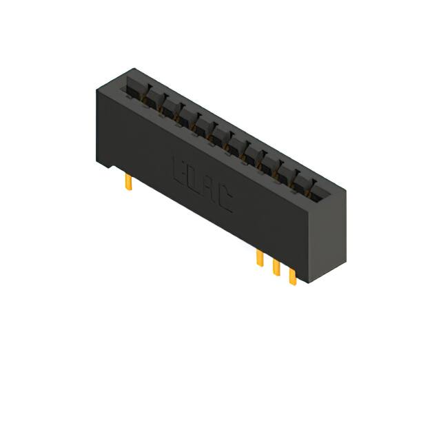 387-022-544-201 CONN EDGE DUAL FMALE 22POS 0.156