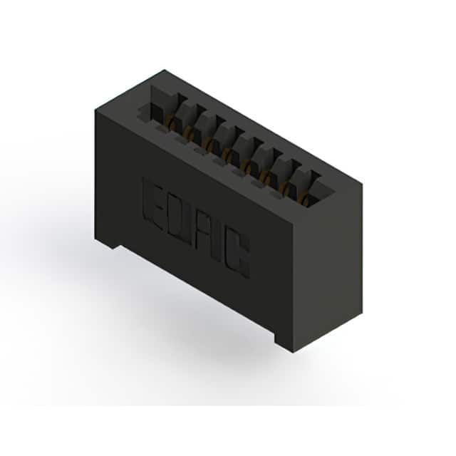 392-008-521-101 CONN EDGE SINGLE FML 8POS 0.100