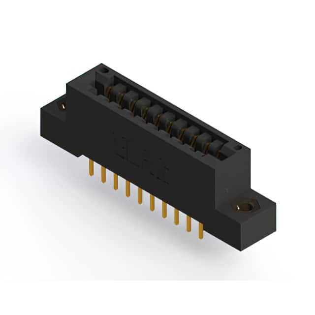 396-020-521-207 CONN EDGE DUAL FMALE 20POS 0.125