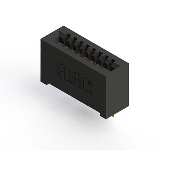 392-008-520-101 CONN EDGE SINGLE FML 8POS 0.100