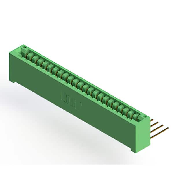 346-023-558-101 CONN EDGE SGL FMALE 23POS 0.125