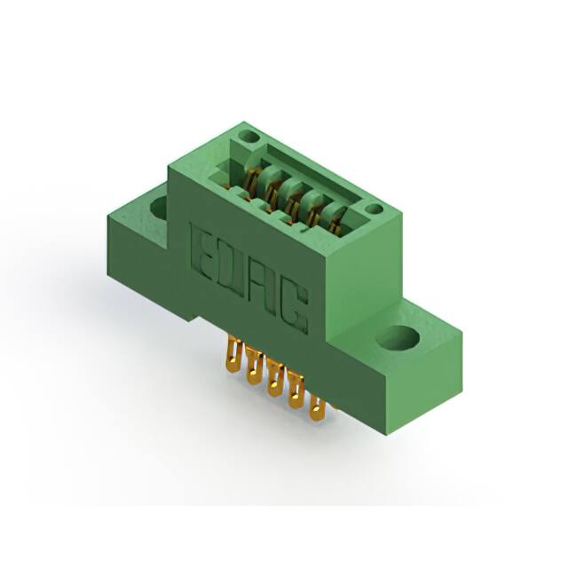 345-010-555-204 CONN EDGE DUAL FMALE 10POS 0.100