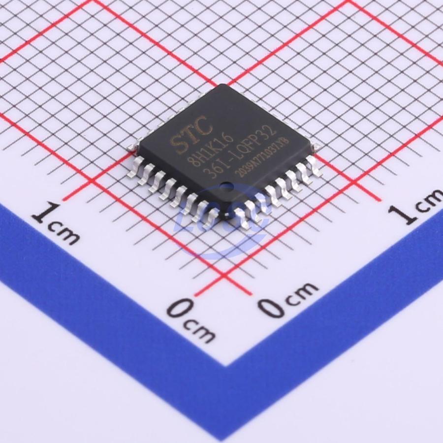STC8H1K16-36I-LQFP32 The STC8H1K16-36I-LQFP32 is a microcontroller from STC Micro. It offers RoHS3 compliance and an MSL 1 rating.