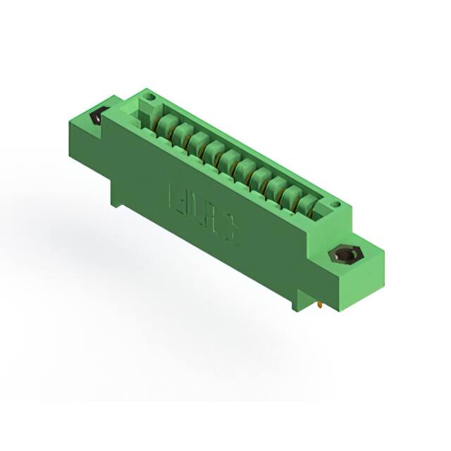 346-011-520-607 CONN EDGE SGL FMALE 11POS 0.125