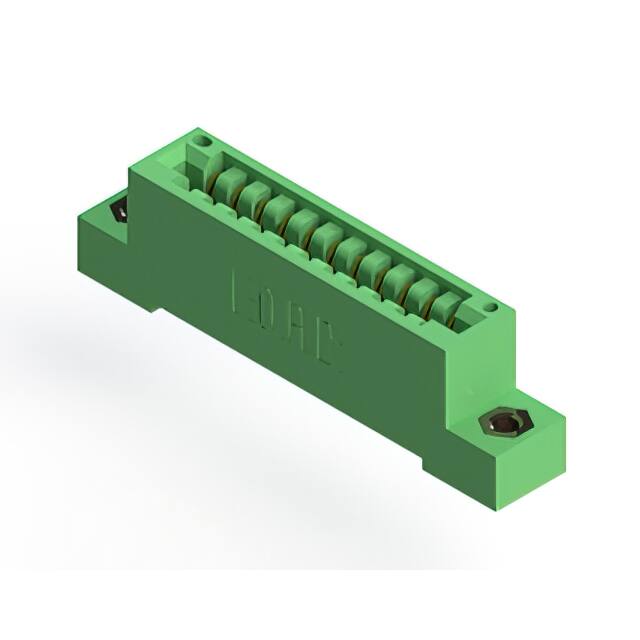 346-011-521-107 CONN EDGE SGL FMALE 11POS 0.125