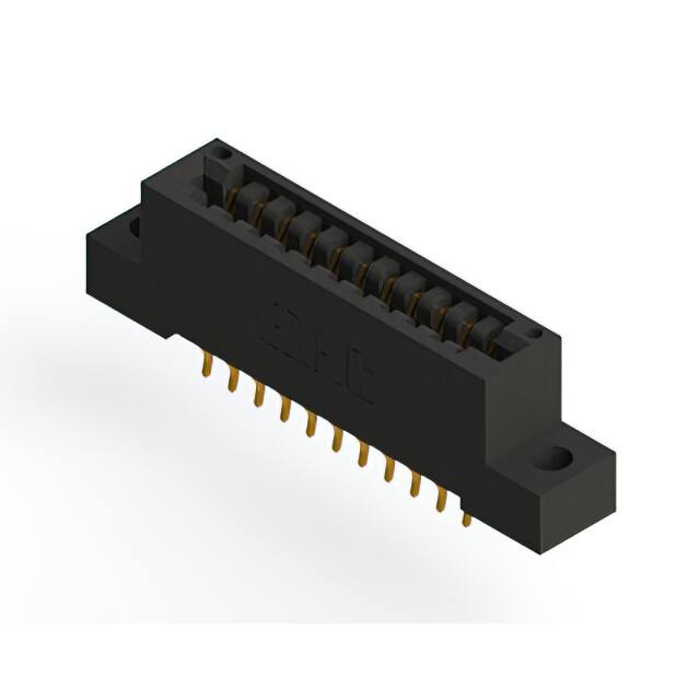 396-022-556-204 CONN EDGE DUAL FMALE 22POS 0.125