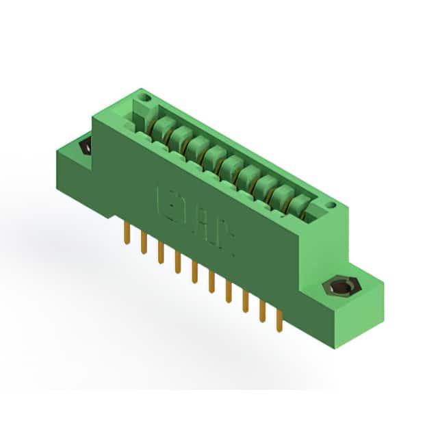 346-020-521-207 CONN EDGE DUAL FMALE 20POS 0.125