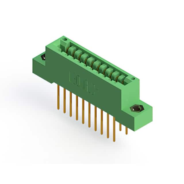 346-020-522-208 CONN EDGE DUAL FMALE 20POS 0.125