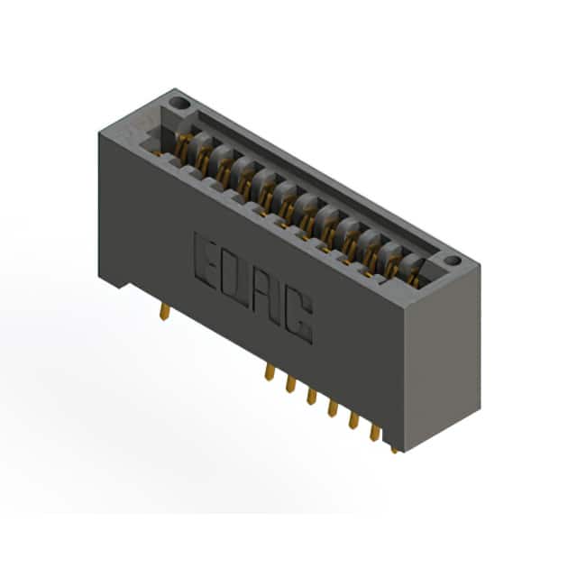 395-024-556-201 CONN EDGE DUAL FMALE 24POS 0.100