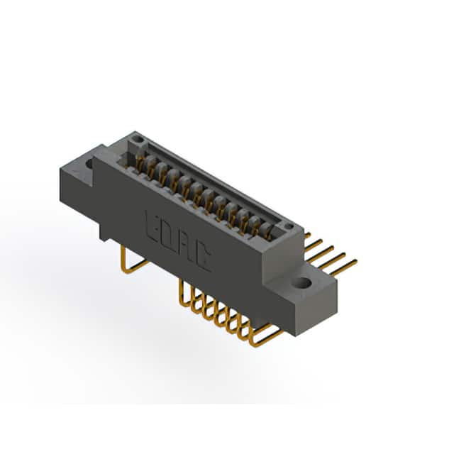 395-024-558-502 CONN EDGE DUAL FMALE 24POS 0.100