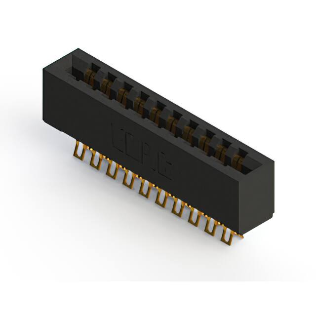 355-020-555-201 CONN EDGE DUAL FMALE 20POS 0.156