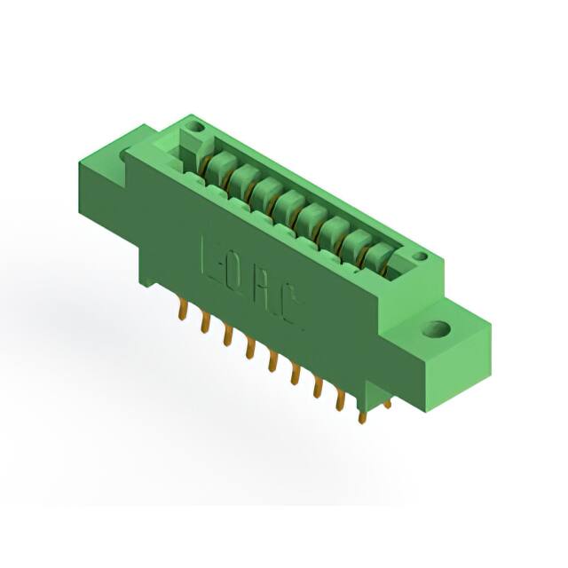 346-018-556-802 CONN EDGE DUAL FMALE 18POS 0.125