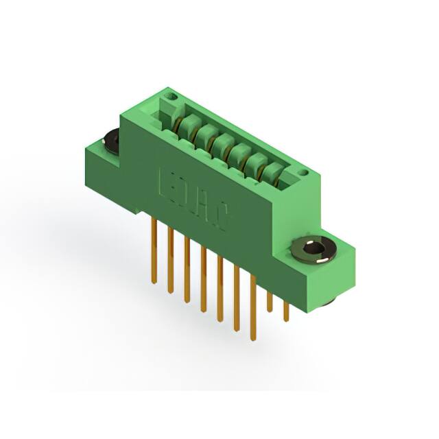 346-014-522-203 CONN EDGE DUAL FMALE 14POS 0.125