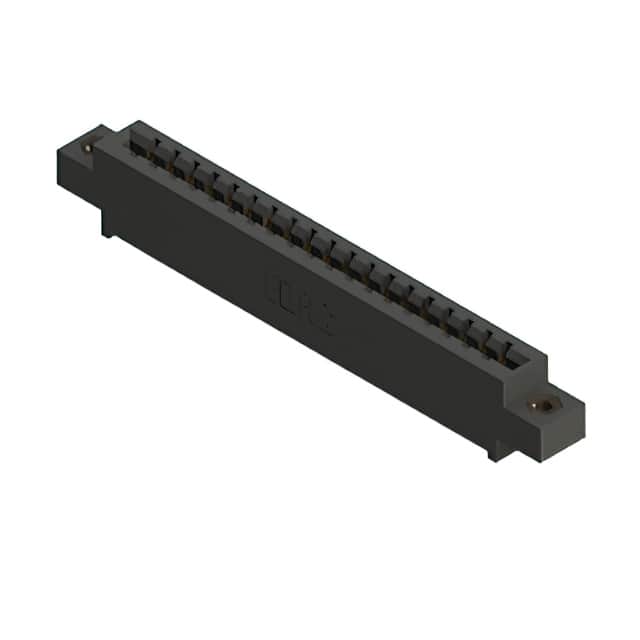387-019-523-608 CONN EDGE SGL FMALE 19POS 0.156
