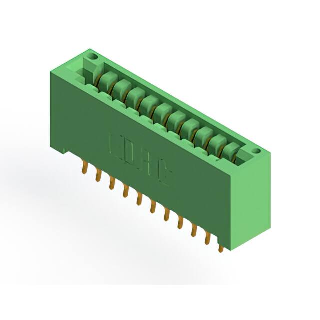 346-022-556-201 CONN EDGE DUAL FMALE 22POS 0.125