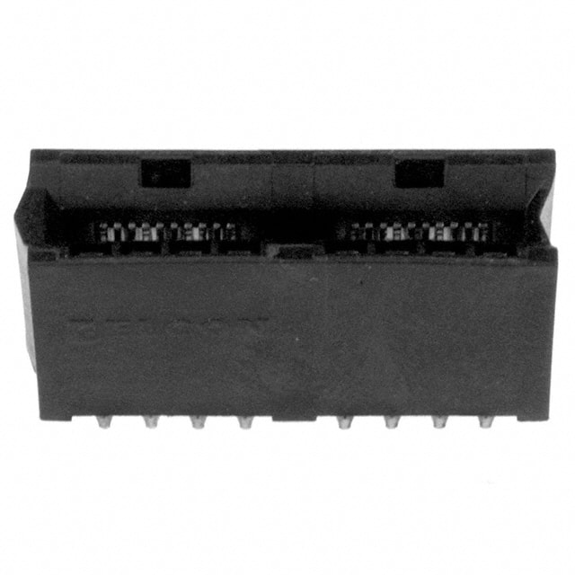 6643460-3 CONN EDGE DUAL FMALE 10POS GOLD
