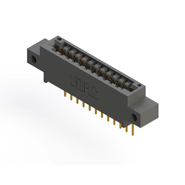 396-012-526-612 CONN EDGE SGL FMALE 12POS 0.125