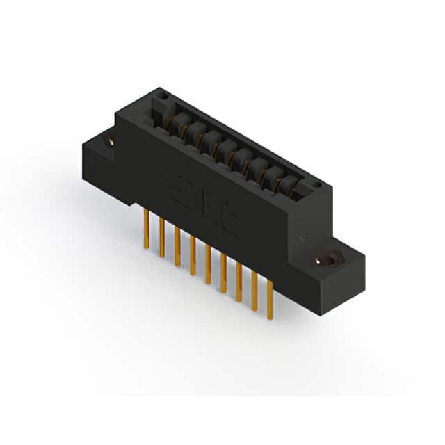 396-018-522-208 CONN EDGE DUAL FMALE 18POS 0.125
