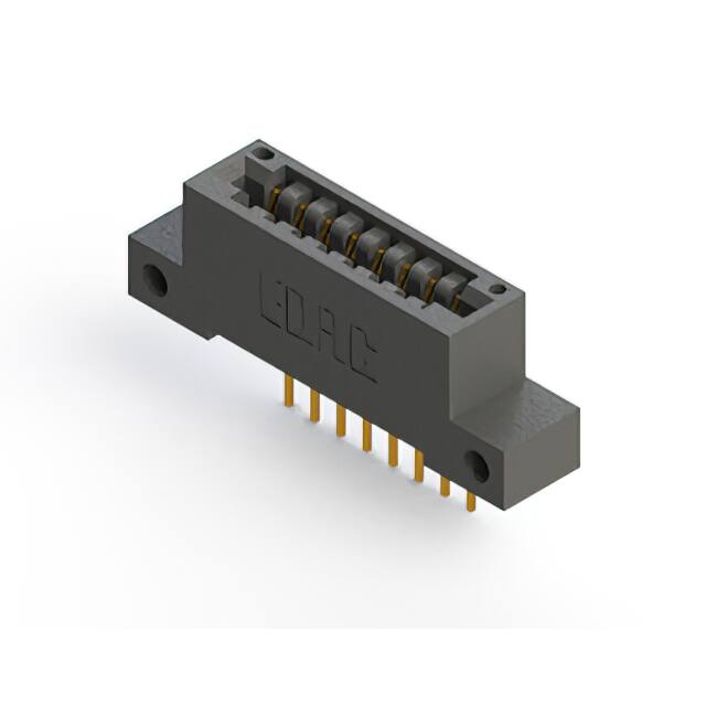 396-008-522-112 CONN EDGE SGL FMALE 8POS 0.125