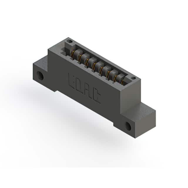 396-008-520-112 CONN EDGE SGL FMALE 8POS 0.125