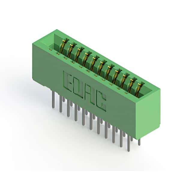 341-022-521-201 CONN EDGE DUAL FMALE 22POS 0.100