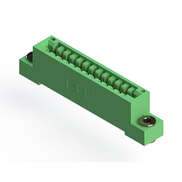 346-013-521-103 CONN EDGE SGL FMALE 13POS 0.125