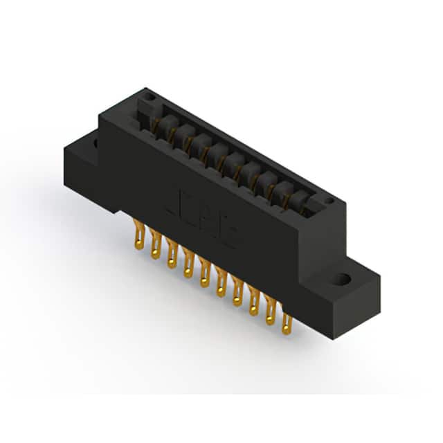 396-020-555-202 CONN EDGE DUAL FMALE 20POS 0.125