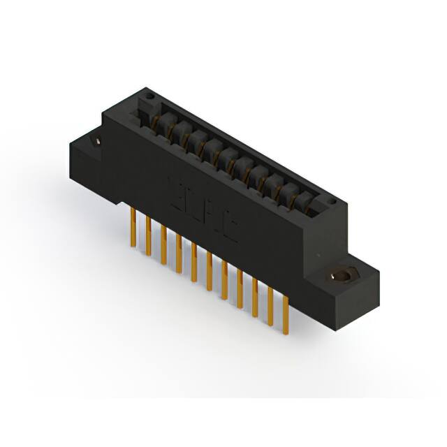 396-022-526-207 CONN EDGE DUAL FMALE 22POS 0.125
