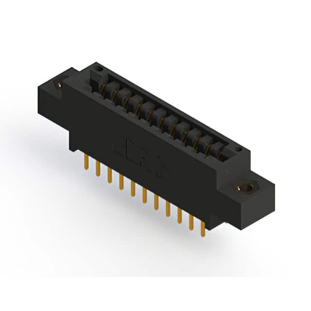 396-022-521-807 CONN EDGE DUAL FMALE 22POS 0.125