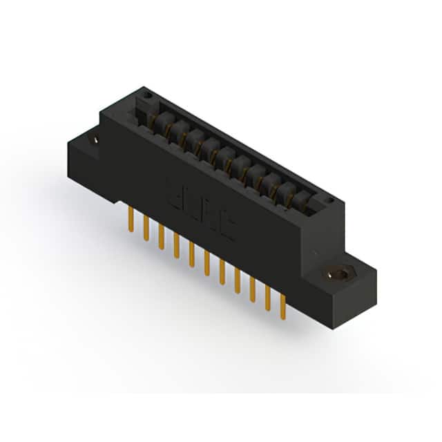 396-022-520-207 CONN EDGE DUAL FMALE 22POS 0.125