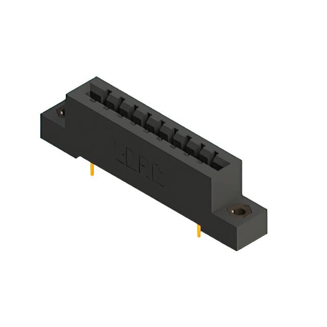 387-009-558-107 CONN EDGE SGL FMALE 9POS 0.156