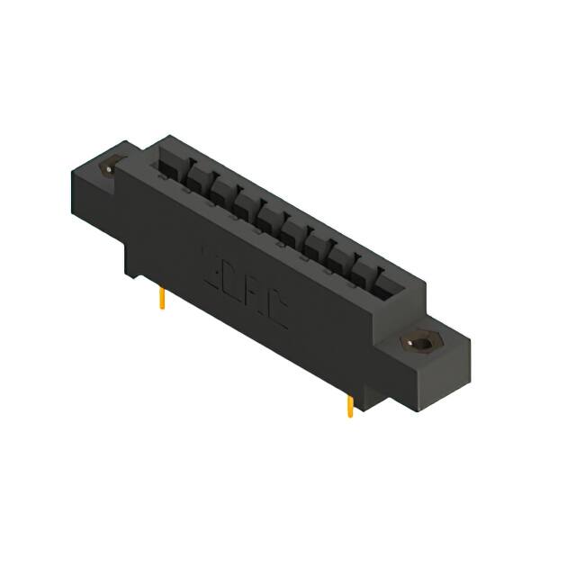 387-009-558-608 CONN EDGE SGL FMALE 9POS 0.156