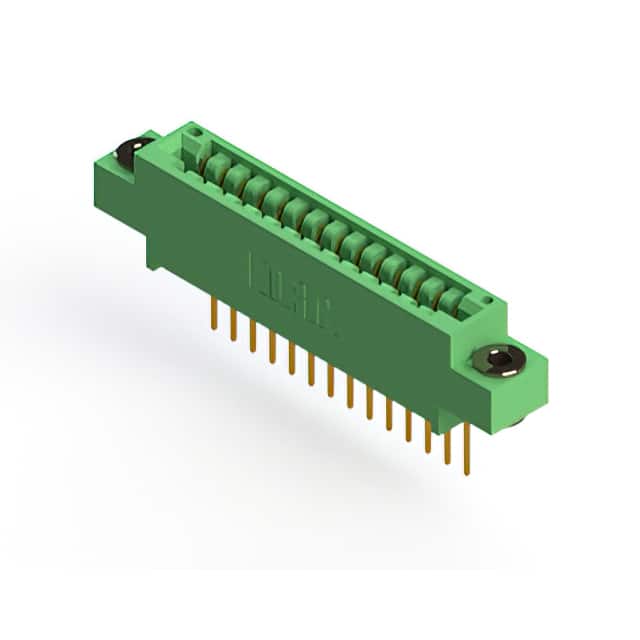 346-014-522-603 CONN EDGE SGL FMALE 14POS 0.125