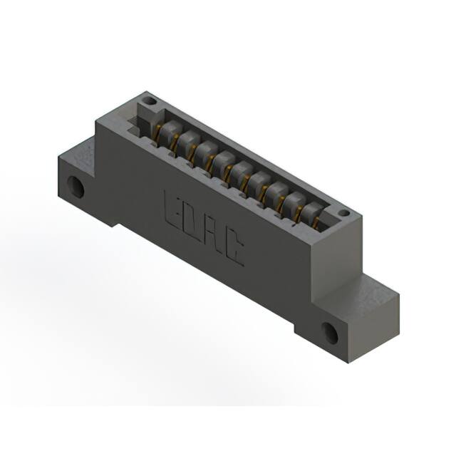 396-010-521-112 CONN EDGE SGL FMALE 10POS 0.125