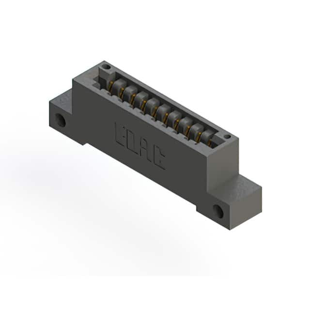 396-010-520-112 CONN EDGE SGL FMALE 10POS 0.125