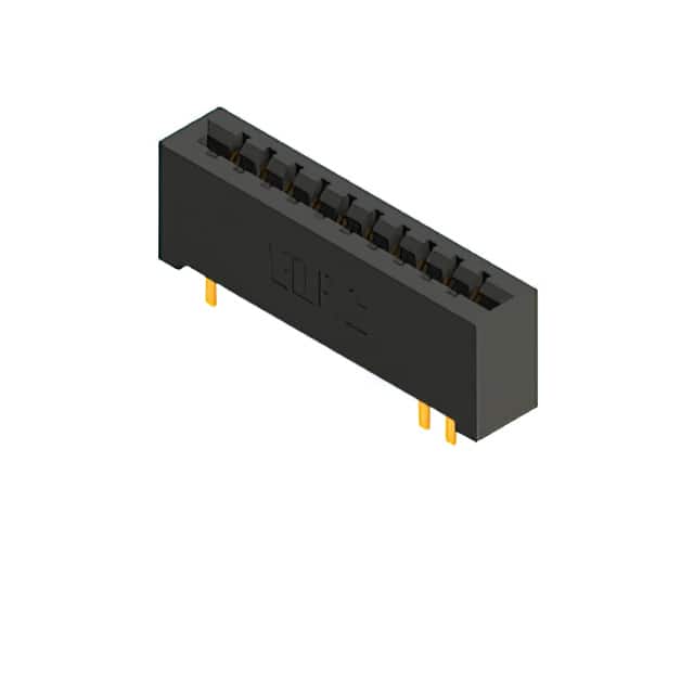 387-020-544-201 CONN EDGE DUAL FMALE 20POS 0.156