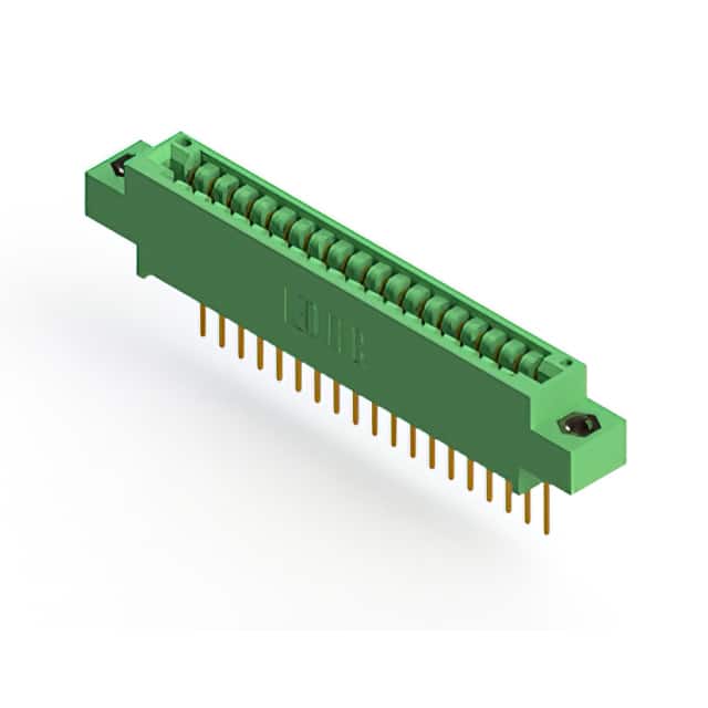 346-019-522-608 CONN EDGE SGL FMALE 19POS 0.125