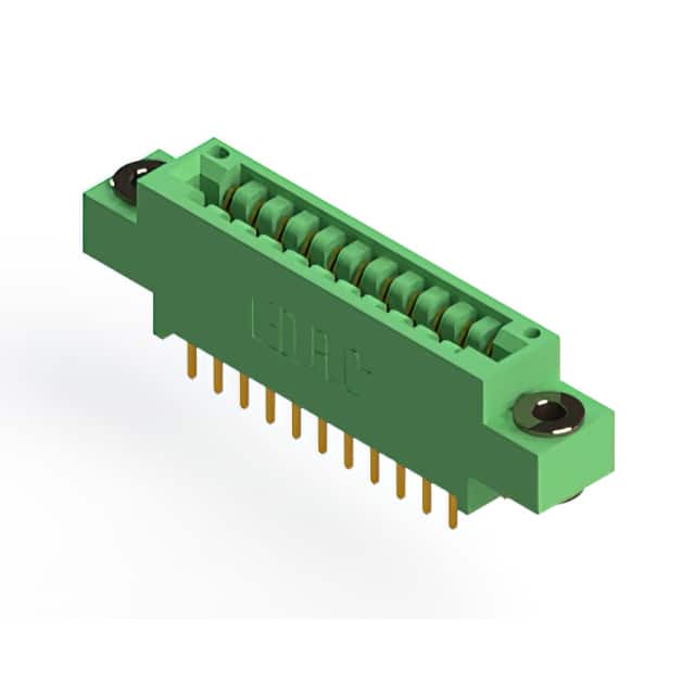 346-022-521-803 CONN EDGE DUAL FMALE 22POS 0.125