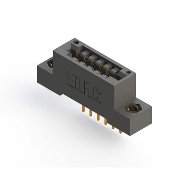 396-006-526-107 CONN EDGE SGL FMALE 6POS 0.125