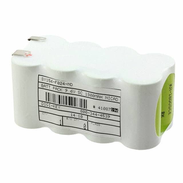 KR1800SCEF2X4 BATTERY PACK NICAD 9.6V SC