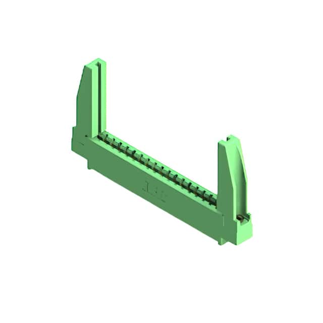 337-018-523-678 CONN EDGE SGL FMALE 18POS 0.156