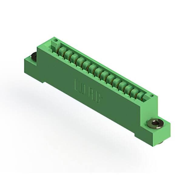346-015-520-103 CONN EDGE SGL FMALE 15POS 0.125