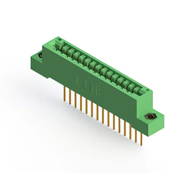 346-015-540-107 CONN EDGE SGL FMALE 15POS 0.125