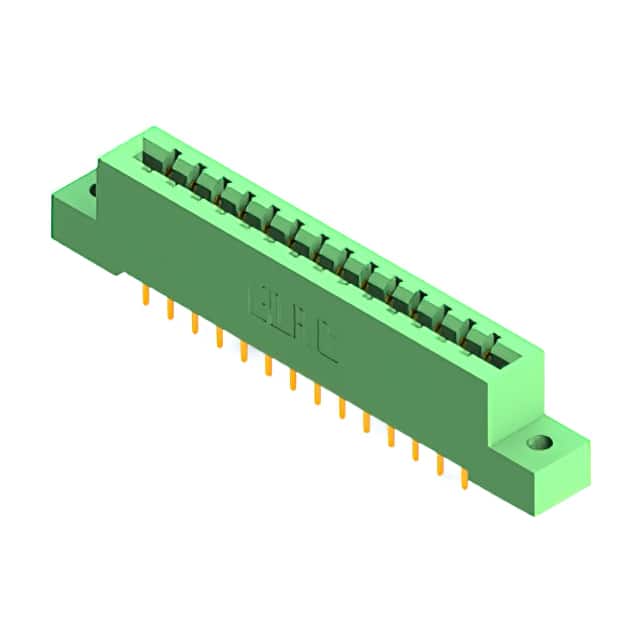 337-028-521-202 CONN EDGE DUAL FMALE 28POS 0.156