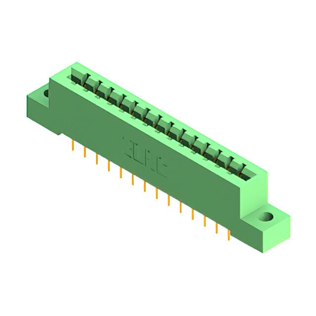 337-028-524-204 CONN EDGE DUAL FMALE 28POS 0.156